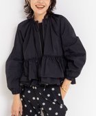 【ノーリーズ/NOLLEY'S】の【MARILYN MOON/マリリーンムーン】スパイラルタフタラッフルブルゾン 人気、トレンドファッション・服の通販 founy(ファニー) ファッション Fashion レディースファッション Fashion for Women アウター Coat / Outerwear Collection ブルゾンジャケット・スポーティアウター Blouson Jackets エレガント 上品 Elegant ギャザー Gathered, Ruffled バランス Balance, Style Balance フロント Front, Front Design ブルゾン Blouson, Bomber Jacket ボトム Bottoms, Lower Wear ポケット Pocket, Pocket Detail モダン Modern, Contemporary ラッフル Ruffle, Frill おすすめ Recommended / Our Picks 2025年 2025 2025-2026秋冬・A/W Autumn/Winter 2025–26 AW25–26 thumbnail ブラック|ID: prp329100004836731 ipo3291000000035234556