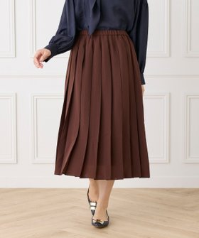 【イネド/INED】のプリーツスカート 人気、トレンドファッション・服の通販 founy(ファニー) ファッション Fashion レディースファッション Fashion for Women スカート Skirts プリーツスカート / 上品フェミニンスタイル Pleated Skirts シアー Sheer, See-Through スマート Smart, Elegant ドレープ Drape, Draping Fabric プリーツ Pleats, Pleated ロング Long, Long-Length |ID:prp329100004836734