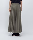 【プルミエ アロンディスモン/1er Arrondissement / MEN】のスパンオーガンジープリーツスカート 人気、トレンドファッション・服の通販 founy(ファニー) ファッション Fashion メンズファッション Fashion for Men オーガンジー Organza Fabric プリーツ Pleats, Pleated thumbnail Mocha|ID: prp329100004836739 ipo3291000000035234640