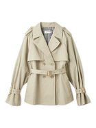 【リリーブラウン/Lily Brown】のクラシックミドルトレンチコート 人気、トレンドファッション・服の通販 founy(ファニー) ファッション Fashion レディースファッション Fashion for Women アウター Coat / Outerwear Collection コート・ロングコート・ピーコート Long Coats, Peacoats & More トレンチコート / 春秋の定番アウター Trench Coats スマート Smart, Elegant スリーブ Sleeve, Long Sleeve / Short Sleeve ツイル Twist, Twisted Detail フォルム Silhouette, Form フレア Flare, Flared ミドル Middle Length, Mid Height ヨーク Yoke, Yoke Design ループ Loop, Loop Knit エレガント 上品 Elegant thumbnail GBEG[034]|ID: prp329100004836742 ipo3291000000035234714