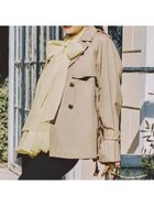 【リリーブラウン/Lily Brown】のクラシックミドルトレンチコート 人気、トレンドファッション・服の通販 founy(ファニー) ファッション Fashion レディースファッション Fashion for Women アウター Coat / Outerwear Collection コート・ロングコート・ピーコート Long Coats, Peacoats & More トレンチコート / 春秋の定番アウター Trench Coats スマート Smart, Elegant スリーブ Sleeve, Long Sleeve / Short Sleeve ツイル Twist, Twisted Detail フォルム Silhouette, Form フレア Flare, Flared ミドル Middle Length, Mid Height ヨーク Yoke, Yoke Design ループ Loop, Loop Knit エレガント 上品 Elegant thumbnail BEG[037]|ID: prp329100004836742 ipo3291000000035234715