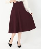 【ストロベリーフィールズ/STRAWBERRY FIELDS】のフレアースカート 人気、トレンドファッション・服の通販 founy(ファニー) ファッション Fashion レディースファッション Fashion for Women スカート Skirts フレアースカート Flared Skirt, A-Line Skirt thumbnail ボルドー|ID: prp329100004836746 ipo3291000000035234774