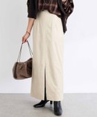 【リヴドロワ/RIVE DROITE】の【すっきり見えが叶う】ブラッシュドクロスIラインスカート 人気、トレンドファッション・服の通販 founy(ファニー) ファッション Fashion レディースファッション Fashion for Women スカート Skirts 今季 This Season, Current Season シンプル Simple, Minimal ストレッチ Stretch, Stretchy Fabric スリット Slit, Slit Detail トレンド Trend, Trending Now ピーチ Peach, Soft Touch フロント Front, Front Design ポケット Pocket, Pocket Detail 冬 Winter / This Winter 再入荷 Restock / Back in Stock おすすめ Recommended / Our Picks エレガント 上品 Elegant thumbnail ライトベージュ|ID: prp329100004836747 ipo3291000000035234780