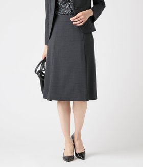 【ニューヨーカー/NEWYORKER】のマイクロ千鳥 タックフレアスカート 人気、トレンドファッション・服の通販 founy(ファニー) ファッション Fashion レディースファッション Fashion for Women スカート Skirts Aライン・フレアスカート A-Line & Flared Skirts オケージョン Occasion Wear 春 Spring サイドジップ Side Zip, Side Zipper ストレッチ Stretch, Stretchy Fabric スーツ Suit, Formalwear セットアップ Set-Up, Coordinated Outfit チェック Check, Plaid, Tartan ハウンドトゥース Houndstooth, Dogtooth Check フレア Flare, Flared ベーシック Basic, Essential ボックス Boxy, Box Shape ポケット Pocket, Pocket Detail S/S・春夏 SS, Spring/Summer, Warm Season 夏 Summer ビジネス 仕事 通勤 Business / Work / Commuting |ID:prp329100004836755