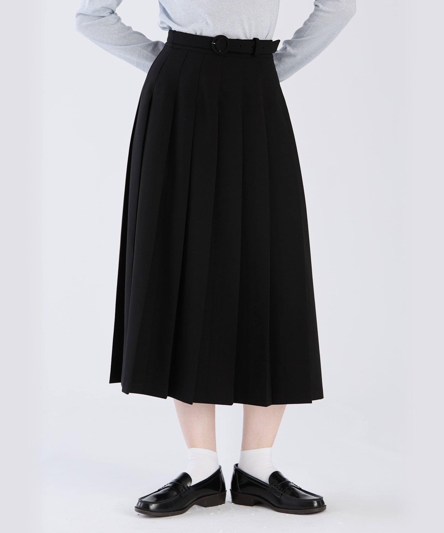 【アニエスベー ファム/agnes b. FEMME】のダブルクロス プリーツ スカート 人気、トレンドファッション・服の通販 founy(ファニー) 　ファッション　Fashion　レディースファッション　Fashion for Women　スカート　Skirts　プリーツスカート / 上品フェミニンスタイル　Pleated Skirts　おすすめ　Recommended / Our Picks　カットソー　Cut and Sewn Top　ジャケット　Jacket, Outerwear　ダブル　Double, Double-Breasted　フォーマル　Formal, Dressy　フレンチ　French, French Style　プリーツ　Pleats, Pleated　 other-1|ID: prp329100004836764 ipo3291000000035235086