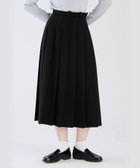 【アニエスベー ファム/agnes b. FEMME】のダブルクロス プリーツ スカート 人気、トレンドファッション・服の通販 founy(ファニー) ファッション Fashion レディースファッション Fashion for Women スカート Skirts プリーツスカート / 上品フェミニンスタイル Pleated Skirts おすすめ Recommended / Our Picks カットソー Cut and Sewn Top ジャケット Jacket, Outerwear ダブル Double, Double-Breasted フォーマル Formal, Dressy フレンチ French, French Style プリーツ Pleats, Pleated thumbnail ブラック|ID: prp329100004836764 ipo3291000000035235088