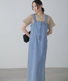 【フリーズマート/FREE'S MART】のフロントジップジャンパースカート 人気、トレンドファッション・服の通販 founy(ファニー) ファッション Fashion レディースファッション Fashion for Women スカート Skirts おすすめ Recommended / Our Picks シンプル Simple, Minimal ジャケット Jacket, Outerwear デニム Denim, Jeans Material フィット Fit, Slim Fit フロント Front, Front Design ポケット Pocket, Pocket Detail thumbnail ライトインディゴ1|ID: prp329100004836770 ipo3291000000035235279