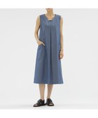 【マーガレットハウエル/MARGARET HOWELL】のCOTTON CHAMBRAY DRESS 人気、トレンドファッション・服の通販 founy(ファニー) ファッション Fashion レディースファッション Fashion for Women ワンピース Dresses フォーマル・パーティードレス・結婚式用ドレス Elegant & Casual Dresses シャンブレー Chambray, Denim-Like Fabric ドレス Dress, One-Piece フロント Front, Front Design ポケット Pocket, Pocket Detail thumbnail MID BLUE3|ID: prp329100004836772 ipo3291000000035235318