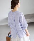 【イエナ/IENA】の《WEB限定/追加2 》ラミーリヨセルノーカラーブラウス 人気、トレンドファッション・服の通販 founy(ファニー) ファッション Fashion レディースファッション Fashion for Women トップス・カットソー Cut & Sew Tops シャツ・ブラウス・オフィスカジュアル Elegant Blouses & Button-Ups 2026年 2026 コンパクト Compact, Small Size スリット Slit, Slit Detail バランス Balance, Style Balance パール Pearl, Pearl Accent 定番 Standard, Basic Item thumbnail サックスブルー B|ID: prp329100004836799 ipo3291000000035235670