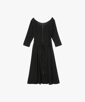 【アニエスベー ファム/agnes b. FEMME】のブラック トリアセテート クレープ ワンピース Clara 人気、トレンドファッション・服の通販 founy(ファニー) ファッション Fashion レディースファッション Fashion for Women ワンピース Dresses なめらか Smooth, Silky Texture ジャケット Jacket, Outerwear フォーマル Formal, Dressy 人気 Popular, Best Seller |ID:prp329100004836832