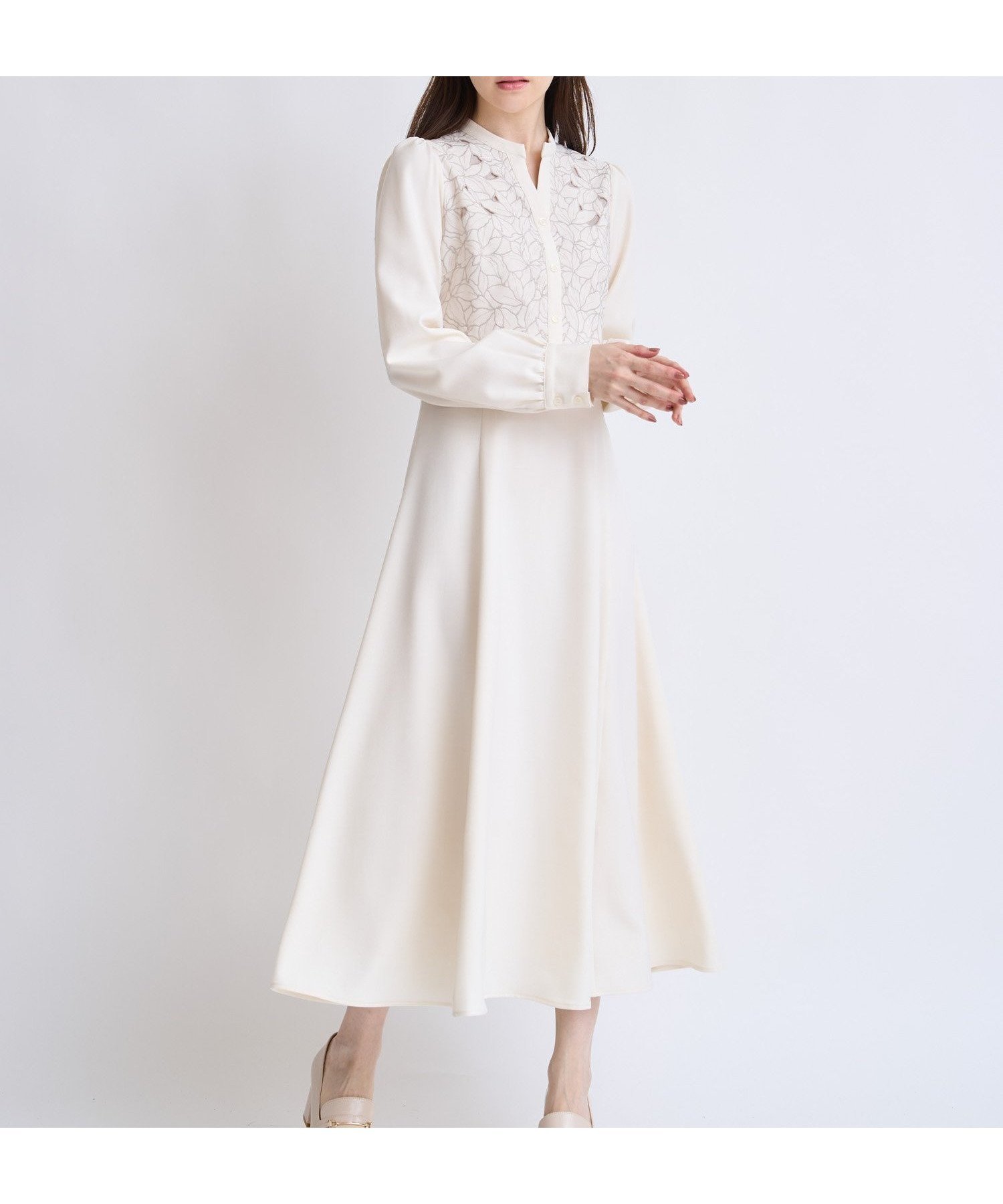 【ノエラ/Noela】のカットワーク刺繍ワンピース 人気、トレンドファッション・服の通販 founy(ファニー) 　ファッション　Fashion　レディースファッション　Fashion for Women　ワンピース　Dresses　スキッパー　Skipper, Open Collar　ポケット　Pocket, Pocket Detail　ワーク　Workwear, Utility Style　 other-1|ID: prp329100004836839 ipo3291000000035236043