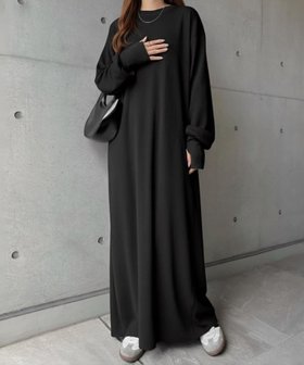 【スピーガ/SPIGA】のシンプルAラインロングワンピース 人気、トレンドファッション・服の通販 founy(ファニー) ファッション Fashion レディースファッション Fashion for Women ワンピース Dresses シンプル Simple, Minimal |ID:prp329100004836858