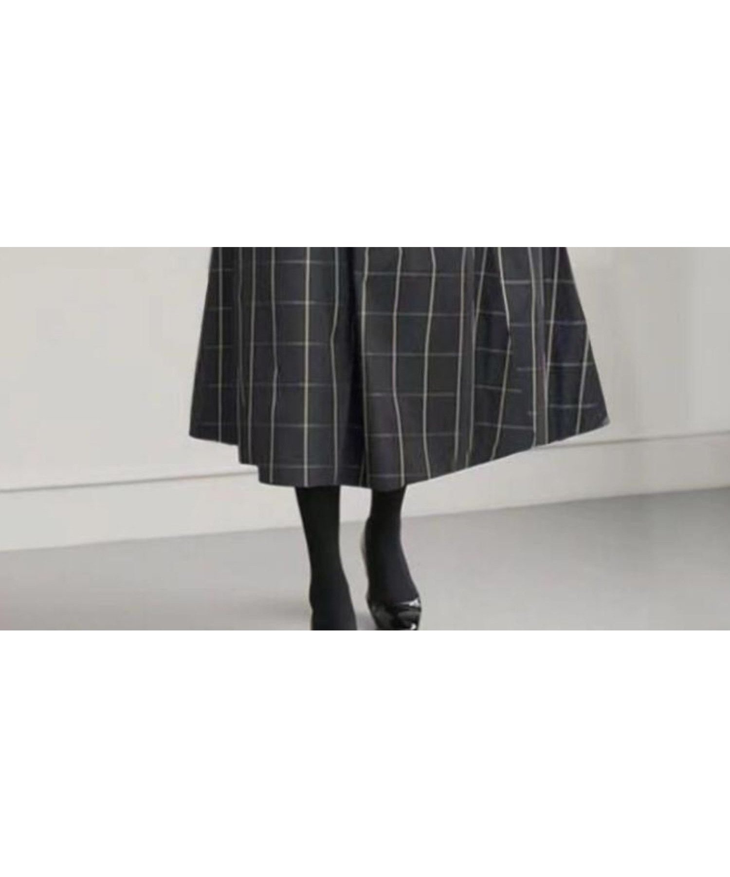 【スピーガ/SPIGA】の異素材ドッキングチェック柄ワンピース インテリア・キッズ・メンズ・レディースファッション・服の通販 founy(ファニー) 　ファッション　Fashion　レディースファッション　Fashion for Women　ワンピース　Dresses　チェック　Check, Plaid, Tartan　ドッキング　Docking, Mixed Material　クロ|ID: prp329100004836859 ipo3291000000035236149