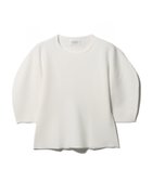 【エストネーション/ESTNATION】のストレッチ ミラノリブニットTシャツ 人気、トレンドファッション・服の通販 founy(ファニー) ファッション Fashion レディースファッション Fashion for Women トップス・カットソー Cut & Sew Tops ニット Knit Tops & Sweaters シャツ・ブラウス・オフィスカジュアル Elegant Blouses & Button-Ups ロングTシャツ・Tシャツ Longline T-Shirts & Tees カットソー Cut and Sewn Top シンプル Simple, Minimal ストレッチ Stretch, Stretchy Fabric フィット Fit, Slim Fit ミラノリブ Milano Rib, Milano Stitch 夏 Summer thumbnail オフホワイト|ID: prp329100004836876 ipo3291000000035236397