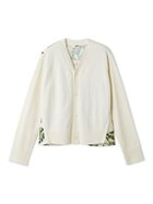 【ミラオーウェン/Mila Owen】の【WEB限定カラー】カシミヤコットンボタニカルドッキングカーディガン 人気、トレンドファッション・服の通販 founy(ファニー) ファッション Fashion レディースファッション Fashion for Women トップス・カットソー Cut & Sew Tops カーディガン・羽織り Layered Style Cardigans 春 Spring カーディガン Cardigan, Knitwear サテン Satin, Glossy Fabric スマート Smart, Elegant ドッキング Docking, Mixed Material プリント Print, Printed Pattern ボタニカル Botanical, Floral Pattern ラグジュアリー Luxury, Elegant リュクス Luxury, Elegant, High-End, Chic エレガント 上品 Elegant thumbnail IVR[003]|ID: prp329100004836896 ipo3291000000035236832