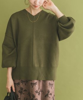 【アイテムズアーバンリサーチ/ITEMS URBAN RESEARCH】のVネックニットプルオーバー 人気、トレンドファッション・服の通販 founy(ファニー) ファッション Fashion レディースファッション Fashion for Women トップス・カットソー Cut & Sew Tops ニット Knit Tops & Sweaters カジュアルプルオーバー・ニットトップス Pullovers & Knit Tops / Casual Pullovers Vネックトップス V-Neck Tops / V-Cut Neckline Shirts 2025年 2025 2025-2026秋冬・A/W Autumn/Winter 2025–26 AW25–26 冬 Winter / This Winter スリーブ Sleeve, Long Sleeve / Short Sleeve バランス Balance, Style Balance A/W・秋冬 Autumn/Winter |ID:prp329100004836897