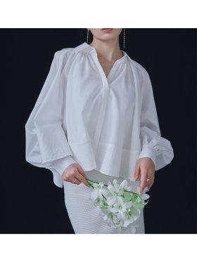 【アニュアンス/anuans】のAnniv.テントラインブラウス 人気、トレンドファッション・服の通販 founy(ファニー) ファッション Fashion レディースファッション Fashion for Women トップス・カットソー Cut & Sew Tops シャツ・ブラウス・オフィスカジュアル Elegant Blouses & Button-Ups エアリー Airy Texture ギャザー Gathered, Ruffled シンプル Simple, Minimal スタンダード Standard, Basic デニム Denim, Jeans Material 定番 Standard, Basic Item フロント Front, Front Design プレミアム Premium, High-End ワーク Workwear, Utility Style 再入荷 Restock / Back in Stock エレガント 上品 Elegant |ID:prp329100004836936