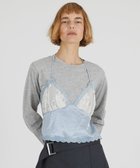 【プランク プロジェクト/PRANK PROJECT】のランジェリーコンビトップ 人気、トレンドファッション・服の通販 founy(ファニー) ファッション Fashion レディースファッション Fashion for Women 下着・ランジェリー Lingerie & Intimates その他ランジェリー・インナーアイテム Other Lingerie / Intimates コンビ Combo, Combination Style サテン Satin, Glossy Fabric ドッキング Docking, Mixed Material ランジェリー Lingerie, Intimate Wear レース Lace, Lace Fabric thumbnail GRY|ID: prp329100004836952 ipo3291000000035237998