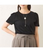 【トゥー ビー シック/TO BE CHIC】のコマフリル カットソーコンビプルオーバー 人気、トレンドファッション・服の通販 founy(ファニー) ファッション Fashion レディースファッション Fashion for Women トップス・カットソー Cut & Sew Tops カジュアルプルオーバー・ニットトップス Pullovers & Knit Tops / Casual Pullovers カットソー・ベーシックTシャツ Cut-and-Sewn Tops / Stretch Tees & Basics カットソー Cut and Sewn Top キャップ Cap, Baseball Cap スリーブ Sleeve, Long Sleeve / Short Sleeve バランス Balance, Style Balance ビジュー Bijou, Jewel-like Accent フリル Frill, Ruffle thumbnail ブラック|ID: prp329100004837083 ipo3291000000035239790