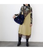 【スリーフォータイム/Three Four Time】のThree Four Time/サテンレースキャミワンピース 人気、トレンドファッション・服の通販 founy(ファニー) ファッション Fashion レディースファッション Fashion for Women ワンピース Dresses キャミソールワンピース Camisole Dresses おすすめ Recommended / Our Picks イエロー Yellow キャミワンピース Cami Dress, Slip Dress スマート Smart, Elegant ランジェリー Lingerie, Intimate Wear レース Lace, Lace Fabric エレガント 上品 Elegant 秋 Autumn thumbnail イエローグリーン|ID: prp329100004837089 ipo3291000000035239878