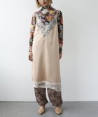 【スリーフォータイム/Three Four Time】のThree Four Time/サテンレースキャミワンピース 人気、トレンドファッション・服の通販 founy(ファニー) ファッション Fashion レディースファッション Fashion for Women ワンピース Dresses キャミソールワンピース Camisole Dresses おすすめ Recommended / Our Picks イエロー Yellow キャミワンピース Cami Dress, Slip Dress スマート Smart, Elegant ランジェリー Lingerie, Intimate Wear レース Lace, Lace Fabric エレガント 上品 Elegant 秋 Autumn thumbnail ベージュ|ID: prp329100004837089 ipo3291000000035239881