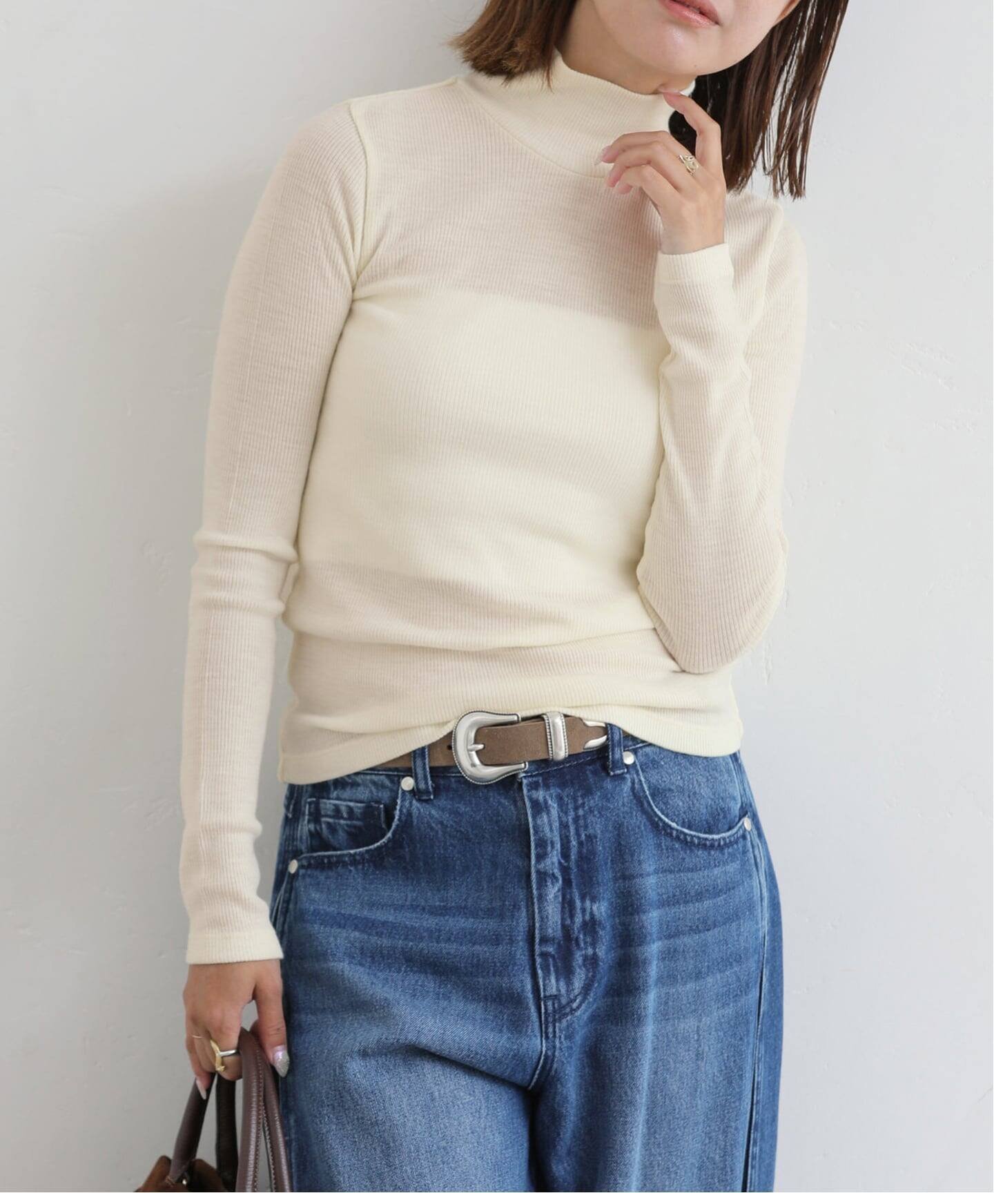 【ユーバイ スピック&スパン/U by Spick&Span】のウォッシャブルウールタートルネックトップス インテリア・キッズ・メンズ・レディースファッション・服の通販 founy(ファニー) 　ファッション　Fashion　レディースファッション　Fashion for Women　トップス・カットソー　Cut & Sew Tops　タートルネック・ハイネックトップス　Turtlenecks & High-Neck Tops　2025年　2025　2025-2026秋冬・A/W　Autumn/Winter 2025–26 AW25–26　おすすめ　Recommended / Our Picks　インナー　Innerwear　キャミソール　Camisole, Spaghetti Strap Top　サロペット　Overalls, Salopette　ナチュラル|ID: prp329100004837097 ipo3291000000035240109