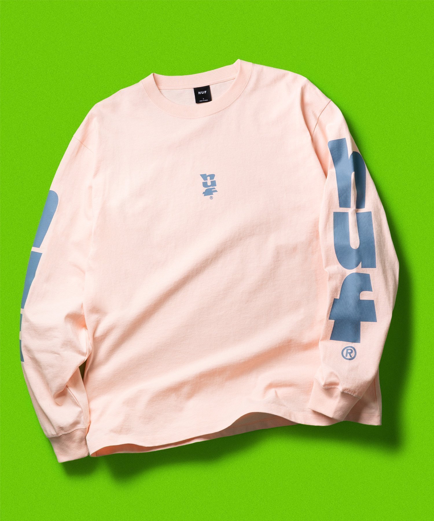【ハフ/HUF】のMEGABLAST LS TEE / HUF ハフ ロゴ Tシャツ インテリア・キッズ・メンズ・レディースファッション・服の通販 founy(ファニー) 　ファッション　Fashion　レディースファッション　Fashion for Women　トップス・カットソー　Cut & Sew Tops　シャツ・ブラウス・オフィスカジュアル　Elegant Blouses & Button-Ups　ロングTシャツ・Tシャツ　Longline T-Shirts & Tees　グラフィック　Graphic, Graphic Design　スリーブ　Sleeve, Long Sleeve / Short Sleeve　ロング　Long, Long-Length　長袖　Long Sleeve, Full Sleeve　PINK|ID: prp329100004837110 ipo3291000000035240405