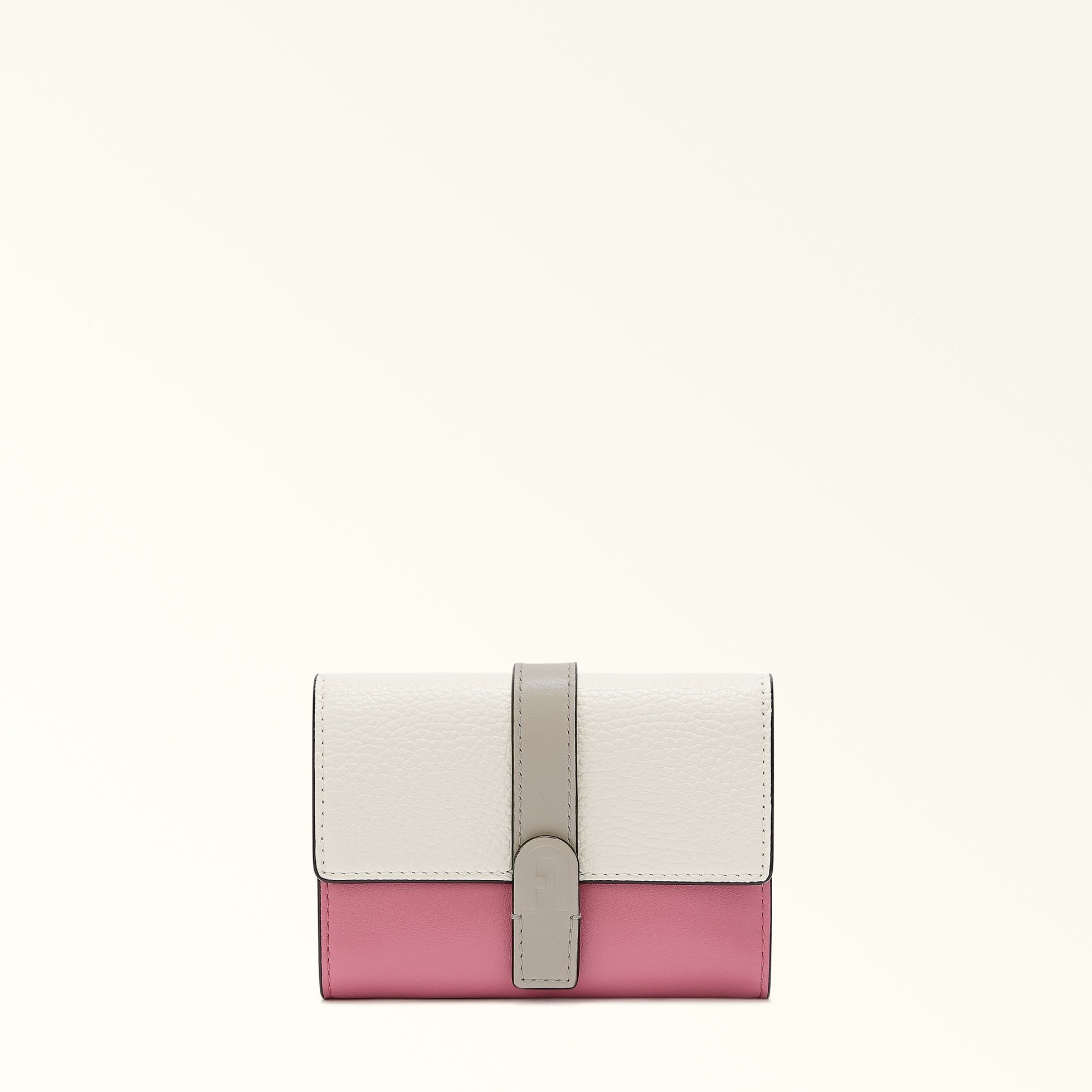 【フルラ/FURLA】の【公式】フルラ グラツィア コンパクトウォレット M インテリア・キッズ・メンズ・レディースファッション・服の通販 founy(ファニー) 　ファッション　Fashion　レディースファッション　Fashion for Women　ウォレット　Wallet　コイン　Coin, Coin Design　フロント　Front, Front Design　ポケット　Pocket, Pocket Detail　財布　Wallet, Purse　PANNA+BLUSH PINK+VANIGLIA|ID: prp329100004837115 ipo3291000000035240539