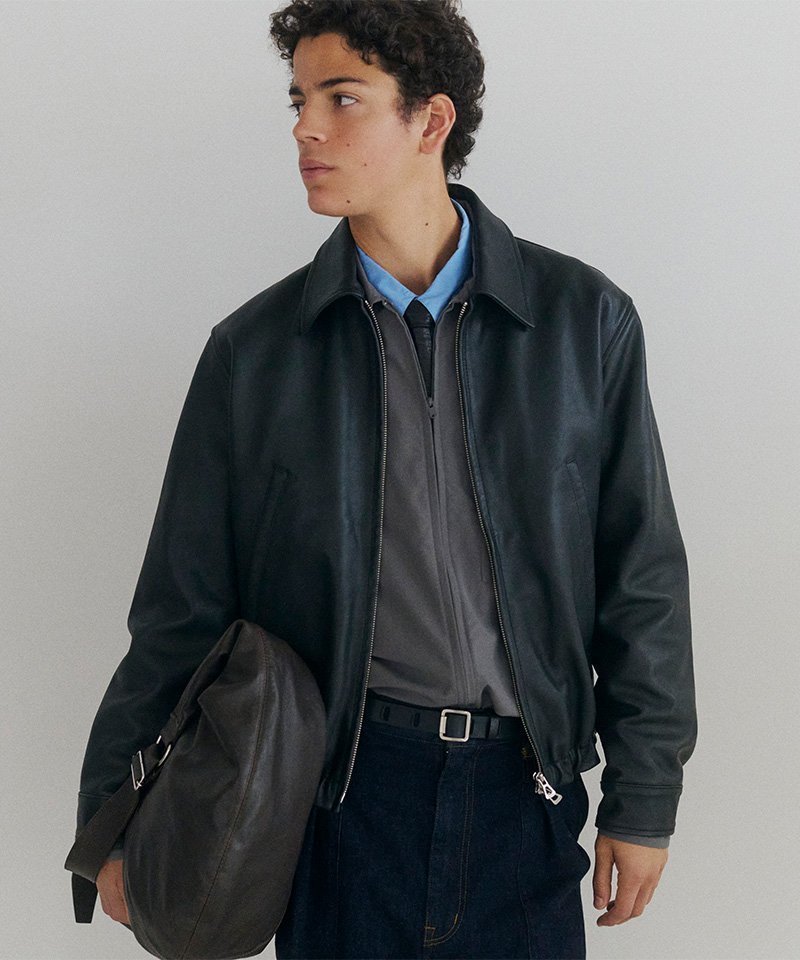 【ガーデントウキョウ/GARDEN TOKYO / MEN】のYOKE×吾亦紅/ヨーク×ワレモコウ/LEATHER ZIP BLOUSON Exclusive/吾亦紅別注 人気、トレンドファッション・服の通販 founy(ファニー) 　ファッション　Fashion　メンズファッション　Fashion for Men　インナー　Innerwear　カフス　Cuff Design　コレクション　Collection, Seasonal Line　コンパクト　Compact, Small Size　スタンダード　Standard, Basic　パターン　Pattern, Design Print　ポケット　Pocket, Pocket Detail　別注　Limited Edition, Custom Order　ヨーク　Yoke, Yoke Design　A/W・秋冬　Autumn/Winter　エレガント 上品　Elegant　卒業式　Graduation Ceremony　2025年　2025　2025春夏・S/S　Spring/Summer 2025 SS25　 other-1|ID: prp329100004837124 ipo3291000000035240699