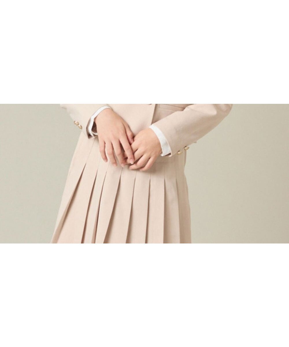 【アー ヴェー ヴェー/a.v.v / KIDS】の150-160 【卒服】【エンブレム付き】配色セーラーカラージャケット インテリア・キッズ・メンズ・レディースファッション・服の通販 founy(ファニー) 　ファッション　Fashion　キッズファッション　Fashion for Kids　アウター　Coat Outerwear /Kids　ガーリー　Girly, Feminine Style　キュロット　Culottes, Wide Shorts　クール　Cool, Chic　コンパクト　Compact, Small Size　ショート　Short, Short Length　シンプル　Simple, Minimal　ジャケット　Jacket, Outerwear　スニーカー　Sneakers, Trainers　ダウン　Down, Puffer　トレンド　Trend, Trending Now　バランス　Balance, Style Balance　フロント　Front, Front Design　ブローチ　Brooch, Pin Brooch　プリーツ　Pleats, Pleated　再入荷　Restock / Back in Stock　おすすめ　Recommended / Our Picks　エレガント 上品　Elegant　セレモニー　Ceremony　卒業式　Graduation Ceremony　ベージュ|ID: prp329100004837159 ipo3291000000035241129