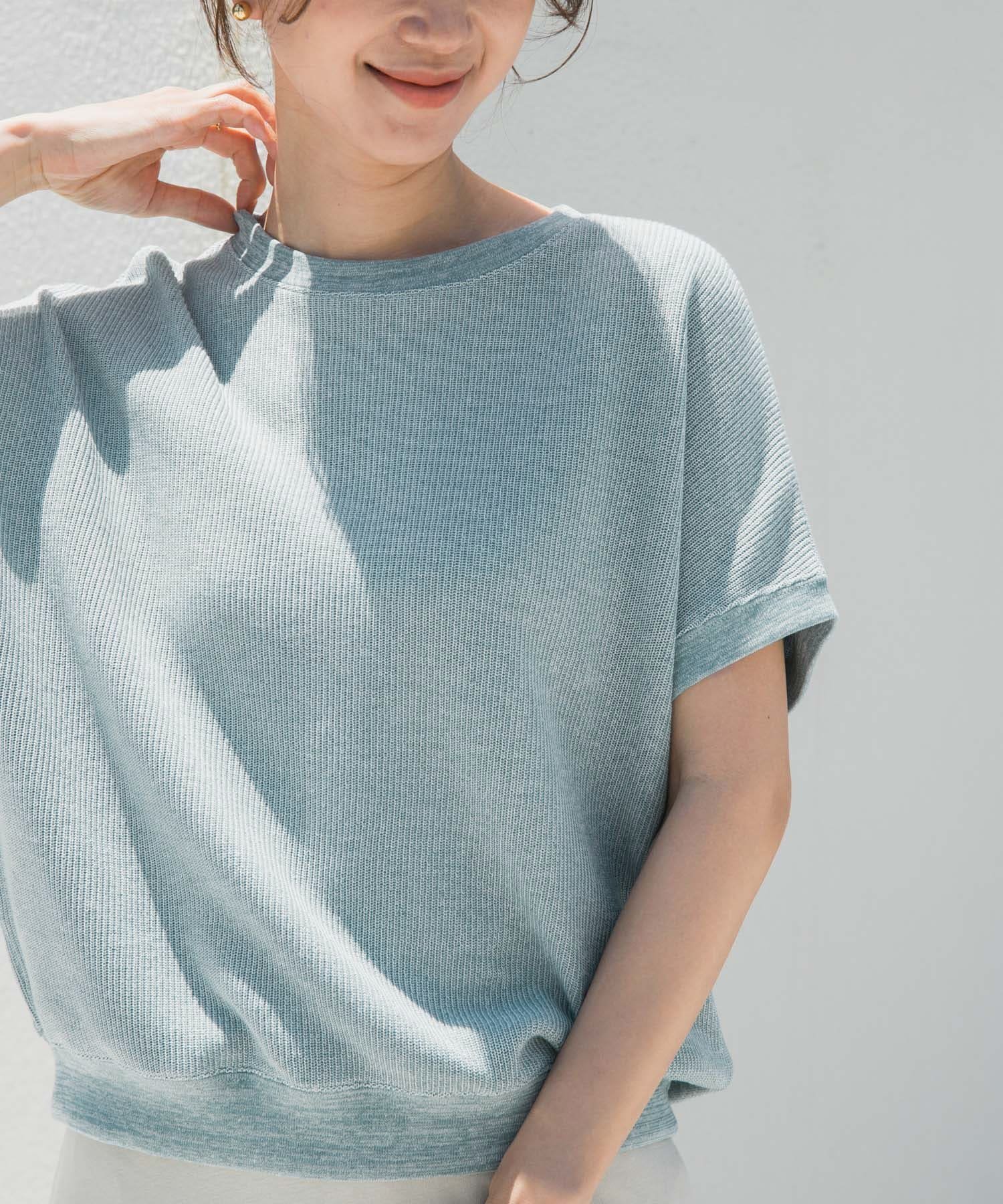 【アーバンリサーチ ドアーズ/URBAN RESEARCH DOORS】のタックフライスフレンチTシャツ インテリア・キッズ・メンズ・レディースファッション・服の通販 founy(ファニー) 　ファッション　Fashion　レディースファッション　Fashion for Women　トップス・カットソー　Cut & Sew Tops　シャツ・ブラウス・オフィスカジュアル　Elegant Blouses & Button-Ups　ロングTシャツ・Tシャツ　Longline T-Shirts & Tees　イエロー　Yellow　秋　Autumn　ギャザー　Gathered, Ruffled　ストレート　Straight, Straight Cut　人気　Popular, Best Seller　ワイド　Wide, Wide Fit　S/S・春夏　SS, Spring/Summer, Warm Season　おすすめ　Recommended / Our Picks　夏　Summer　2025年　2025　2025春夏・S/S　Spring/Summer 2025 SS25　BLUE|ID: prp329100004837210 ipo3291000000035241833