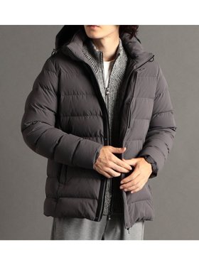 【ニコル/NICOLE / MEN】のフーデッド ミドルダウンブルゾン 人気、トレンドファッション・服の通販 founy(ファニー) ファッション Fashion メンズファッション Fashion for Men シンプル Simple, Minimal ストレッチ Stretch, Stretchy Fabric スマート Smart, Elegant タフタ Taffeta, Structured Fabric フロント Front, Front Design ポケット Pocket, Pocket Detail ミックス Mix, Mixed Style 別注 Limited Edition, Custom Order |ID:prp329100004837233