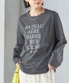 【シップス フォー ウィメン/SHIPS】のローズ ペトール ロング スリーブ プリント TEE 人気、トレンドファッション・服の通販 founy(ファニー) ファッション Fashion レディースファッション Fashion for Women インナー Innerwear コンパクト Compact, Small Size サロペット Overalls, Salopette シルク Silk, 100% Silk ジャケット Jacket, Outerwear スリーブ Sleeve, Long Sleeve / Short Sleeve プリント Print, Printed Pattern ベーシック Basic, Essential ルーズ Loose, Oversized ロング Long, Long-Length ローズ Rose, Rose Motif おすすめ Recommended / Our Picks thumbnail ダークグレー|ID: prp329100004837255 ipo3291000000035242414