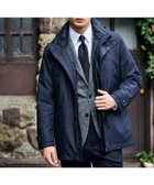 【タケオキクチ/TAKEO KIKUCHI / MEN】の【3WAY】グレンチェック ダウンライナー ブルゾン 人気、トレンドファッション・服の通販 founy(ファニー) ファッション Fashion メンズファッション Fashion for Men インナー Innerwear 軽量 Lightweight, Ultra Light シャドー Shadow, Subtle Pattern ジャカード／ジャガード Jacquard, Woven Pattern ジャケット Jacket, Outerwear スタイリッシュ Stylish, Fashionable ストレッチ Stretch, Stretchy Fabric スマート Smart, Elegant スーツ Suit, Formalwear ダウン Down, Puffer チェック Check, Plaid, Tartan ブルゾン Blouson, Bomber Jacket ポケット Pocket, Pocket Detail 無地 Plain, Solid Color ライナー Liner, Inner Layer 冬 Winter / This Winter おすすめ Recommended / Our Picks thumbnail ネイビー|ID: prp329100004837256 ipo3291000000035242432