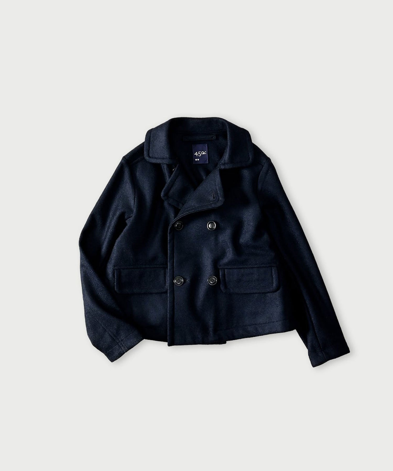 【フォーティファイブ アール/45R】のジャージフラノのアニーダブルジャケット 人気、トレンドファッション・服の通販 founy(ファニー) 　ファッション　Fashion　レディースファッション　Fashion for Women　アウター　Coat / Outerwear Collection　レディースジャケット・軽アウター　Jackets　クラシカル　Classical, Vintage-Inspired　コンパクト　Compact, Small Size　ジャケット　Jacket, Outerwear　ダブル　Double, Double-Breasted　リラックス　Relax, Relaxed Fit　 other-1|ID: prp329100004837258 ipo3291000000035242458