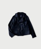 【フォーティファイブ アール/45R】のジャージフラノのアニーダブルジャケット 人気、トレンドファッション・服の通販 founy(ファニー) ファッション Fashion レディースファッション Fashion for Women アウター Coat / Outerwear Collection レディースジャケット・軽アウター Jackets クラシカル Classical, Vintage-Inspired コンパクト Compact, Small Size ジャケット Jacket, Outerwear ダブル Double, Double-Breasted リラックス Relax, Relaxed Fit thumbnail ネイビー|ID: prp329100004837258 ipo3291000000035242459