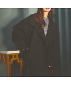 【ミスティ ウーマン/mysty woman】のスタンドカラーショートコート 人気、トレンドファッション・服の通販 founy(ファニー) ファッション Fashion レディースファッション Fashion for Women アウター Coat / Outerwear Collection コート・ロングコート・ピーコート Long Coats, Peacoats & More ショート Short, Short Length スタンド Stand Collar, Upright Stand デニム Denim, Jeans Material ビッグ Big, Oversized フレア Flare, Flared ロング Long, Long-Length thumbnail ブラック09|ID: prp329100004837265 ipo3291000000035242519
