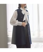 【アンデミュウ/Andemiu】の【セレモニー】ツイードロングジレ 人気、トレンドファッション・服の通販 founy(ファニー) ファッション Fashion レディースファッション Fashion for Women アウター Coat / Outerwear Collection トップス・カットソー Cut & Sew Tops ベスト&ジレ / 重ね着スタイル Vests & Gilets おすすめ Recommended / Our Picks インナー Innerwear セレモニー Ceremony ダウン Down, Puffer デニム Denim, Jeans Material トレンド Trend, Trending Now ビッグ Big, Oversized フォーマル Formal, Dressy フリル Frill, Ruffle ミックス Mix, Mixed Style リボン Ribbon, Bow thumbnail ネイビー|ID: prp329100004837280 ipo3291000000035242654