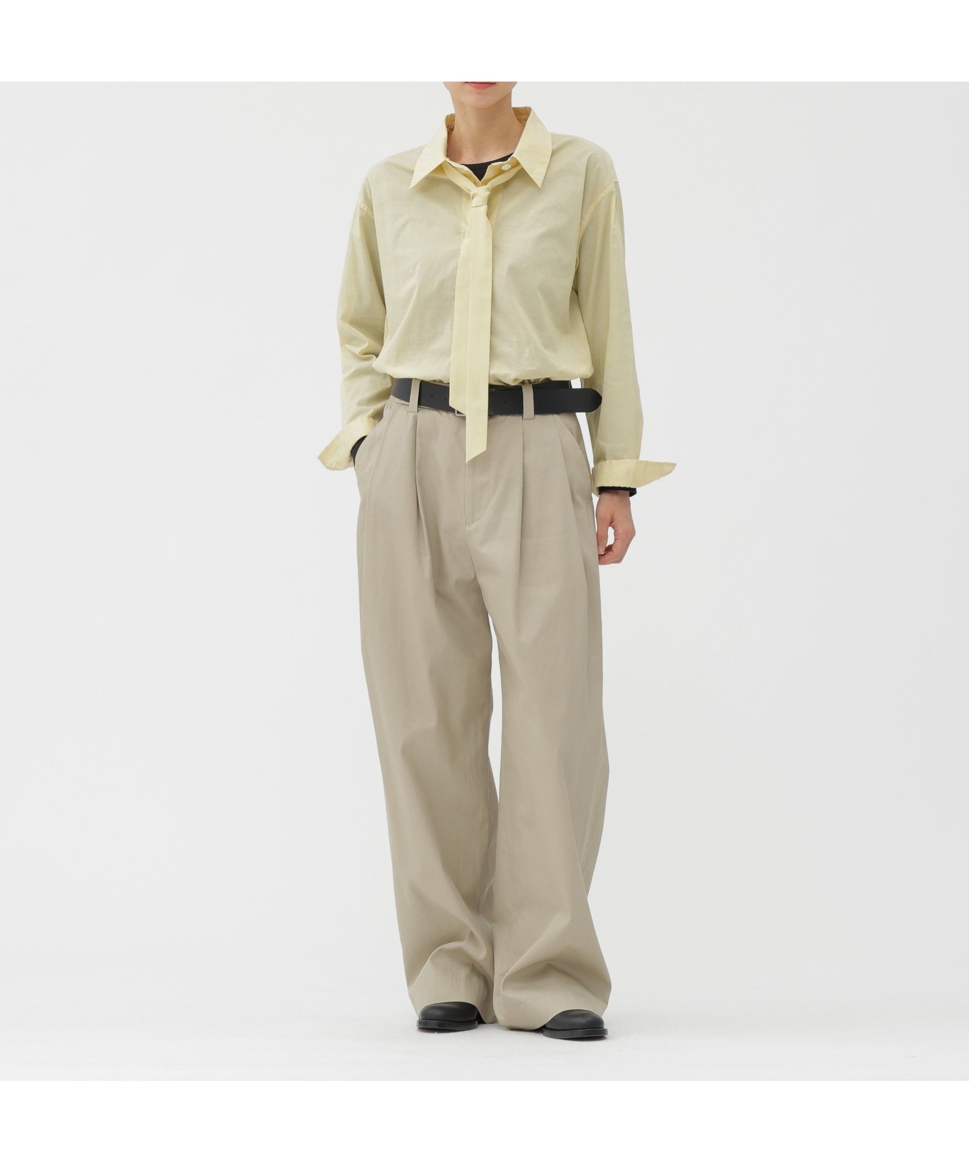 【マーガレットハウエル/MARGARET HOWELL】のSOFT BRUSHED COTTON TWILL TROUSERS 人気、トレンドファッション・服の通販 founy(ファニー) 　ファッション　Fashion　レディースファッション　Fashion for Women　アシンメトリー　Asymmetrical Style　キュロット　Culottes, Wide Shorts　ツイル　Twist, Twisted Detail　ワイド　Wide, Wide Fit　エレガント 上品　Elegant　 other-1|ID: prp329100004837283 ipo3291000000035242712