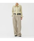 【マーガレットハウエル/MARGARET HOWELL】のSOFT BRUSHED COTTON TWILL TROUSERS 人気、トレンドファッション・服の通販 founy(ファニー) ファッション Fashion レディースファッション Fashion for Women アシンメトリー Asymmetrical Style キュロット Culottes, Wide Shorts ツイル Twist, Twisted Detail ワイド Wide, Wide Fit エレガント 上品 Elegant thumbnail STONE3|ID: prp329100004837283 ipo3291000000035242713