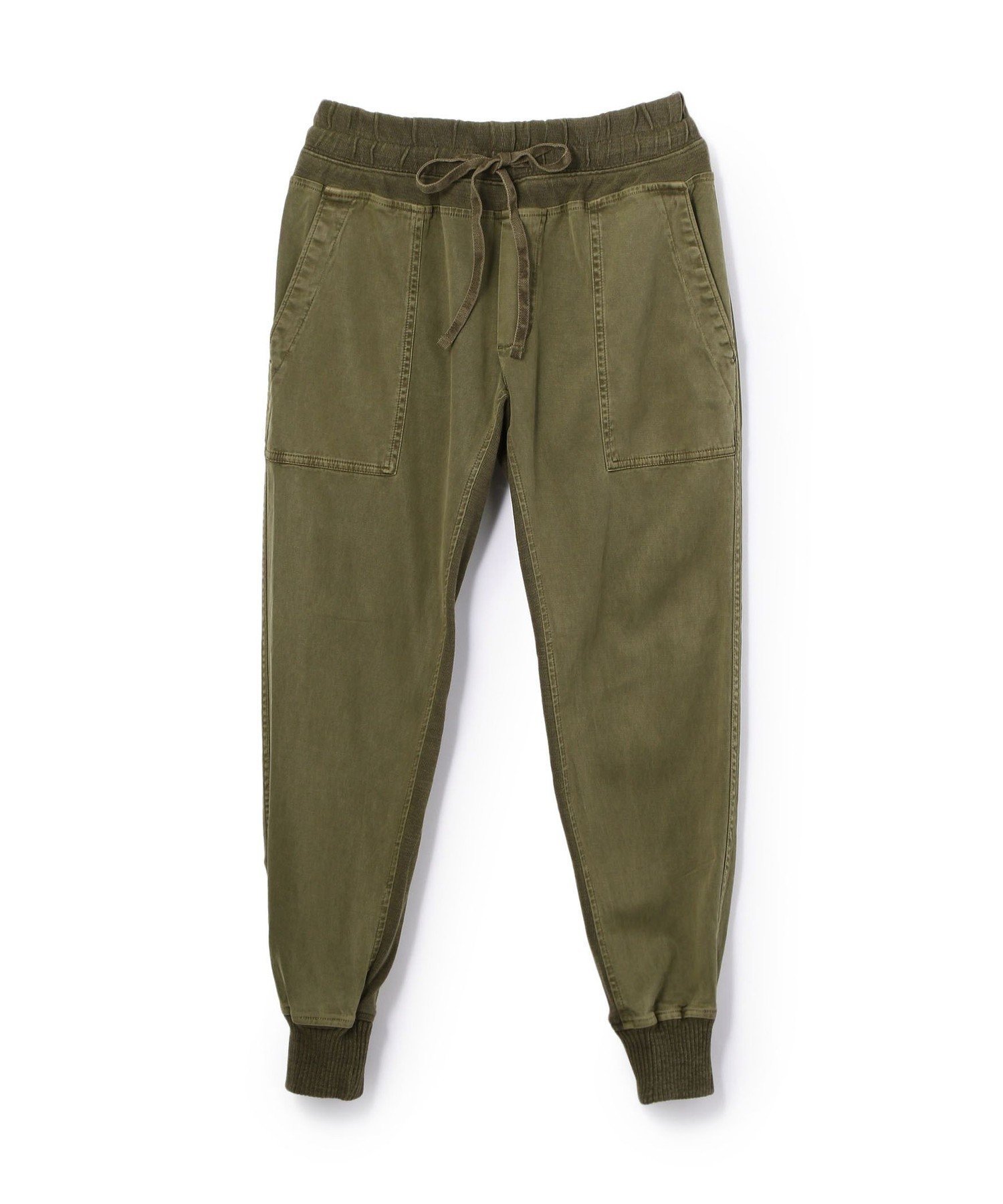 【トゥモローランド/TOMORROWLAND】の裾リブジャージーパンツ WHVJ1677 インテリア・キッズ・メンズ・レディースファッション・服の通販 founy(ファニー) 　ファッション　Fashion　レディースファッション　Fashion for Women　パンツ　Pants & Trousers　カリフォルニア　California, Cali Style　リラックス　Relax, Relaxed Fit　おすすめ　Recommended / Our Picks　58 ダークグリーン|ID: prp329100004837285 ipo3291000000035242726