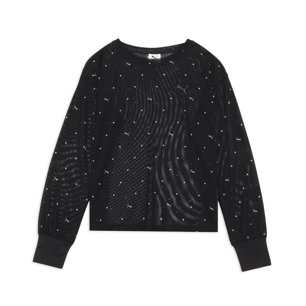 【プーマ/PUMA】のウィメンズ オータム メッシュ AOP 長袖 Tシャツ 人気、トレンドファッション・服の通販 founy(ファニー) 　ファッション　Fashion　レディースファッション　Fashion for Women　トップス・カットソー　Cut & Sew Tops　シャツ・ブラウス・オフィスカジュアル　Elegant Blouses & Button-Ups　ロングTシャツ・Tシャツ　Longline T-Shirts & Tees　オータム　Autumn Fashion　ドット　Polka Dot, Dot Pattern　メッシュ　Mesh, Net Fabric　軽量　Lightweight, Ultra Light　長袖　Long Sleeve, Full Sleeve　 other-1|ID: prp329100004837286 ipo3291000000035242749