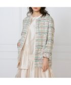 【イネド/INED】のツイードジャケット《la veille by SUPERIOR CLOSET》 人気、トレンドファッション・服の通販 founy(ファニー) ファッション Fashion レディースファッション Fashion for Women アウター Coat / Outerwear Collection レディースジャケット・軽アウター Jackets エレガント 上品 Elegant オーガンジー Organza Fabric 春 Spring サテン Satin, Glossy Fabric ジャケット Jacket, Outerwear スーツ Suit, Formalwear ツイード Twill, Twill Weave パイピング Piping, Trim Design ファブリック Fabric, Textile モダン Modern, Contemporary セレモニー Ceremony 入学式 Entrance Ceremony 卒業式 Graduation Ceremony 2025年 2025 2025春夏・S/S Spring/Summer 2025 SS25 thumbnail ベージュ|ID: prp329100004837291 ipo3291000000035242834