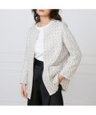【イネド/INED】のツイードジャケット《la veille by SUPERIOR CLOSET》 人気、トレンドファッション・服の通販 founy(ファニー) ファッション Fashion レディースファッション Fashion for Women アウター Coat / Outerwear Collection レディースジャケット・軽アウター Jackets エレガント 上品 Elegant オーガンジー Organza Fabric 春 Spring サテン Satin, Glossy Fabric ジャケット Jacket, Outerwear スーツ Suit, Formalwear ツイード Twill, Twill Weave パイピング Piping, Trim Design ファブリック Fabric, Textile モダン Modern, Contemporary セレモニー Ceremony 入学式 Entrance Ceremony 卒業式 Graduation Ceremony 2025年 2025 2025春夏・S/S Spring/Summer 2025 SS25 thumbnail オフホワイト|ID: prp329100004837291 ipo3291000000035242836