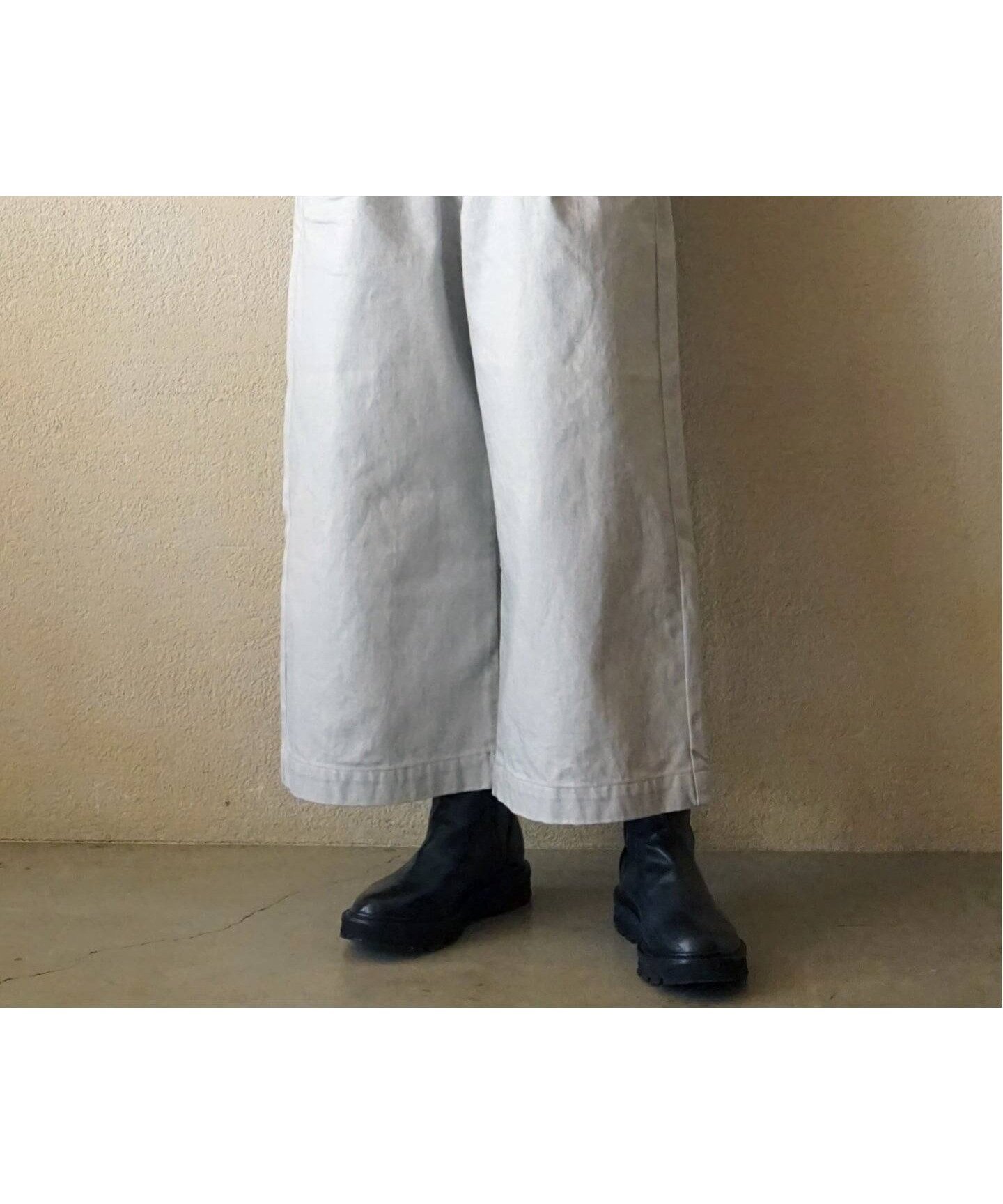 【ジャーナルスタンダード ラックス/journal standard luxe】の12OZデニム オッドパンツ インテリア・キッズ・メンズ・レディースファッション・服の通販 founy(ファニー) 　ファッション　Fashion　レディースファッション　Fashion for Women　パンツ　Pants & Trousers　2025年　2025　2025-2026秋冬・A/W　Autumn/Winter 2025–26 AW25–26　くるぶし　Ankle-Length　スマート　Smart, Elegant　デニム　Denim, Jeans Material　フロント　Front, Front Design　グレーA|ID: prp329100004837302 ipo3291000000035243027