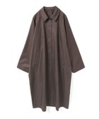 【マーコート/MARcourt】のmizuiro ind ステンカラーコート 人気、トレンドファッション・服の通販 founy(ファニー) ファッション Fashion レディースファッション Fashion for Women アウター Coat / Outerwear Collection コート・ロングコート・ピーコート Long Coats, Peacoats & More ストレート Straight, Straight Cut スリット Slit, Slit Detail テーラード Tailored, Tailored Fit パーカー Hoodie, Parka ベーシック Basic, Essential ポケット Pocket, Pocket Detail ロング Long, Long-Length ワイド Wide, Wide Fit 無地 Plain, Solid Color 長袖 Long Sleeve, Full Sleeve thumbnail ブラウン|ID: prp329100004837307 ipo3291000000035243107