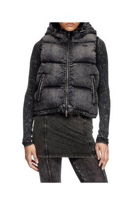 【ディーゼル/DIESEL】のウィメンズ パファーベスト W-HOPPER 人気、トレンドファッション・服の通販 founy(ファニー) ファッション Fashion レディースファッション Fashion for Women アウター Coat / Outerwear Collection トップス・カットソー Cut & Sew Tops ベスト&ジレ / 重ね着スタイル Vests & Gilets キルティング Quilted, Quilting スポーティ Sporty, Casual Athletic ドローストリング Drawstring, Pull Cord フィット Fit, Slim Fit ユーズド Used, Vintage-Look レギュラー Regular, Standard Fit |ID:prp329100004837310