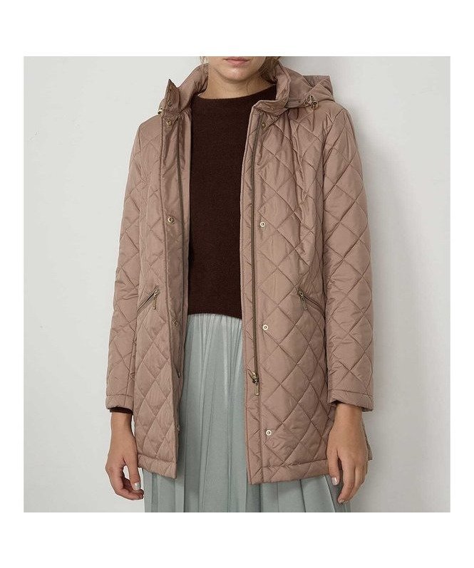 【アクアスキュータム/Aquascutum】のキルティングコート インテリア・キッズ・メンズ・レディースファッション・服の通販 founy(ファニー) 　ファッション　Fashion　レディースファッション　Fashion for Women　アウター　Coat / Outerwear Collection　コート・ロングコート・ピーコート　Long Coats, Peacoats & More　キルティング　Quilted, Quilting　シルク　Silk, 100% Silk　タフタ　Taffeta, Structured Fabric　チェック　Check, Plaid, Tartan　トレンド　Trend, Trending Now　ドット　Polka Dot, Dot Pattern　定番　Standard, Basic Item　ベーシック　Basic, Essential　防寒　Cold Protection, Winter-Ready　ベージュ|ID: prp329100004837313 ipo3291000000035243212