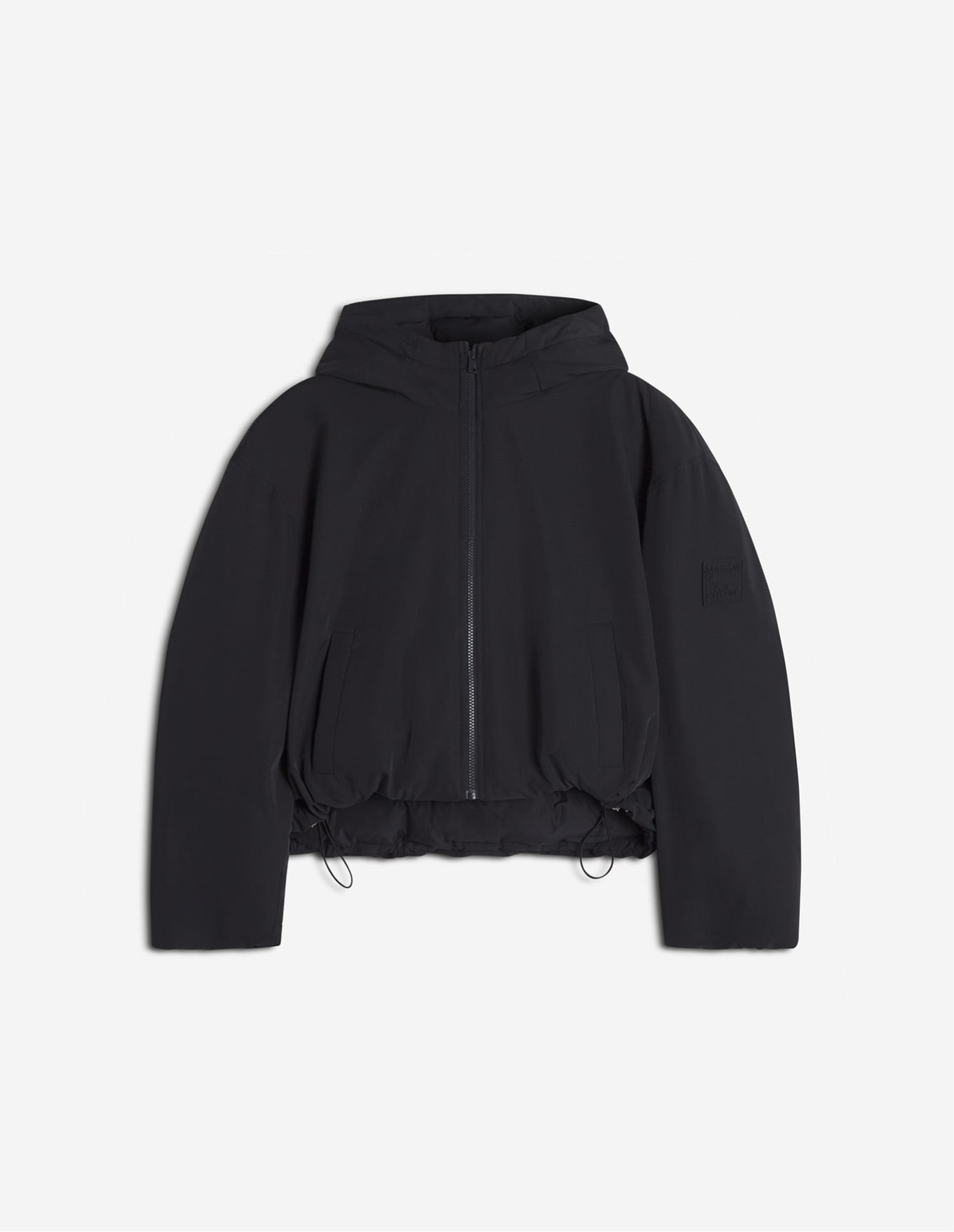 【メゾン キツネ/MAISON KITSUNE】のMaison Kitsune/HOODED PUFFER インテリア・キッズ・メンズ・レディースファッション・服の通販 founy(ファニー) 　ファッション　Fashion　レディースファッション　Fashion for Women　冬　Winter / This Winter　キルティング　Quilted, Quilting　シリコン　Silicone, Silicone Material　ジャケット　Jacket, Outerwear　ダウン　Down, Puffer　ドローストリング　Drawstring, Pull Cord　パッチ　Patch, Appliqué　フレンチ　French, French Style　フロント　Front, Front Design　エレガント 上品　Elegant　A/W・秋冬　Autumn/Winter　軽量　Lightweight, Ultra Light　BLACK|ID: prp329100004837316 ipo3291000000035243232