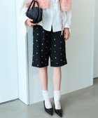 【メゾンスペシャル/MAISON SPECIAL】のSequin Flower Shorts 人気、トレンドファッション・服の通販 founy(ファニー) ファッション Fashion レディースファッション Fashion for Women ジャケット Jacket, Outerwear スタッズ Studs, Metal Accents スパンコール Sequins, Sequin Embellishment セットアップ Set-Up, Coordinated Outfit ハンド Hand, Handmade ハーフ Half, Half-Length バランス Balance, Style Balance フラワー Flower, Floral エレガント 上品 Elegant 無地 Plain, Solid Color A/W・秋冬 Autumn/Winter thumbnail BLK|ID: prp329100004837331 ipo3291000000035243387